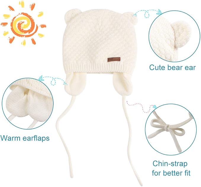 BAVST Baby Beanie Hat for Winter - Image 2