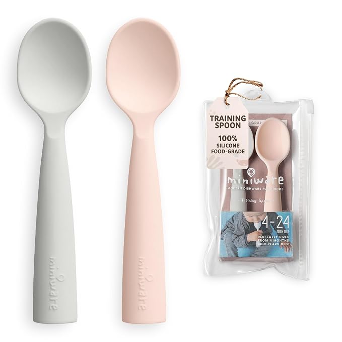 Miniware Silicone Baby Spoon for Training by Miniware