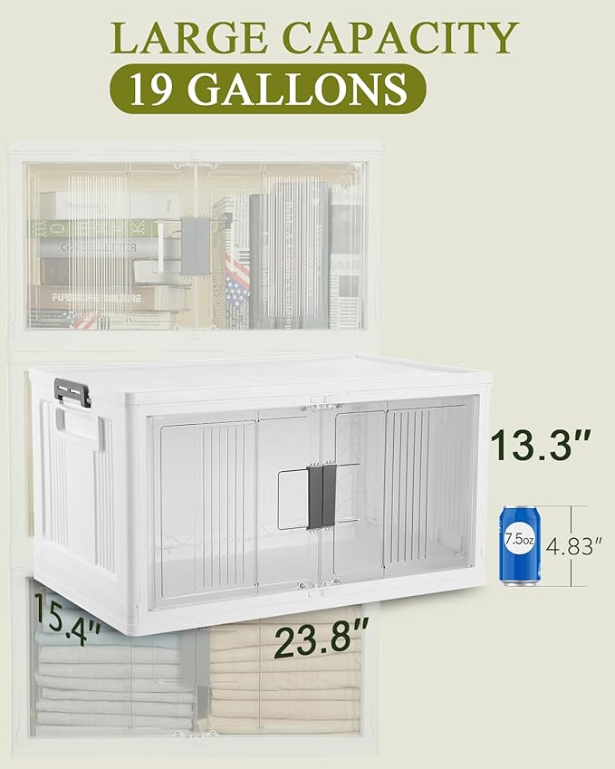 OlarHike 76QT Lockable Storage Bins - Image 6