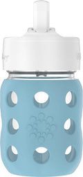 Lifefactory 8-Ounce Wide Neck Glass Baby Bottle by Lifefactory