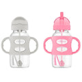 Dr. Brown's Milestones Wide-Neck Sippy Straw Bottle by DrBrowns
