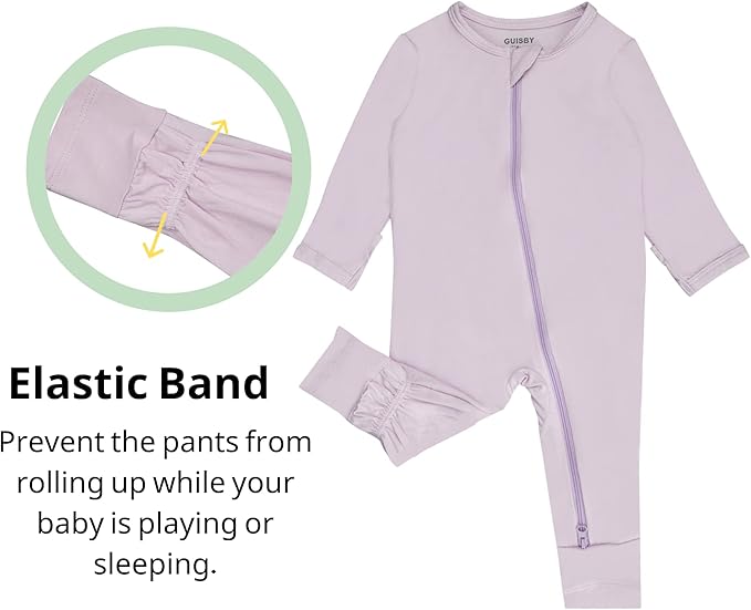 GUISBY Baby Pajamas with Mitten Cuffs - Image 3