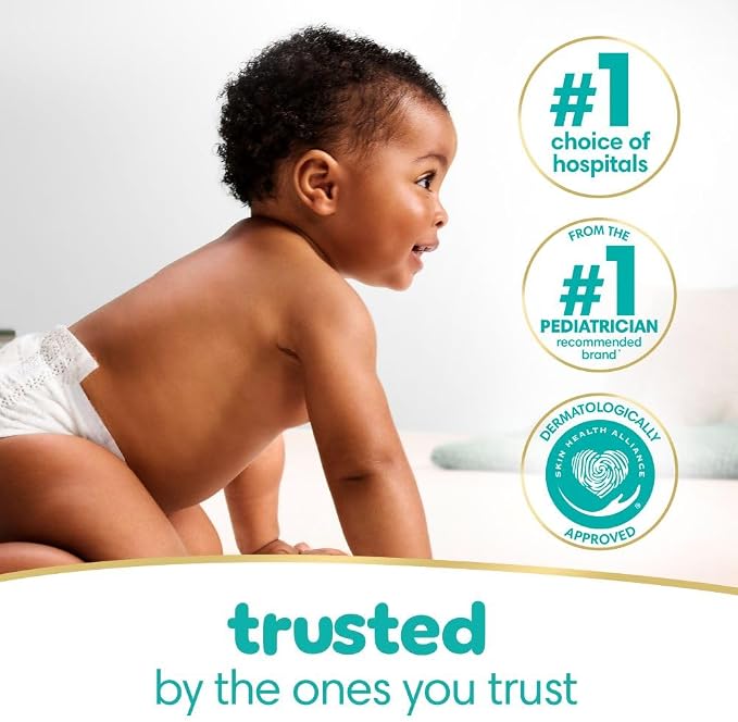 Pampers Baby Wipes Sensitive, Water Based Wipes, Hypoallergenic and Unscented - Image 5