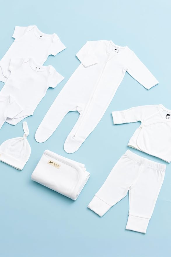 MONICA + ANDY Baby Organic Short Sleeve Jack + Jill Bodysuit - Image 3