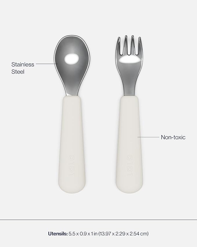 Lalo Big Bites Kids Dinnerware Starter Set - Image 5