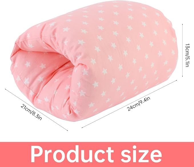 Nursing Arm Pillow with Detachable Magic Tape, Soft Cotton Bottle Nursing Arm - Image 3