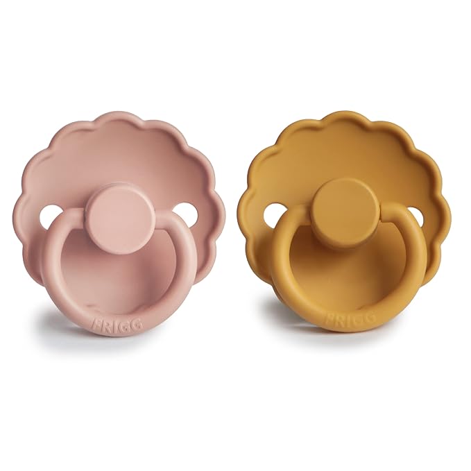 FRIGG Daisy SilkySoft Silicone Baby Pacifier | Made in Denmark | BPA-Free - Image 2