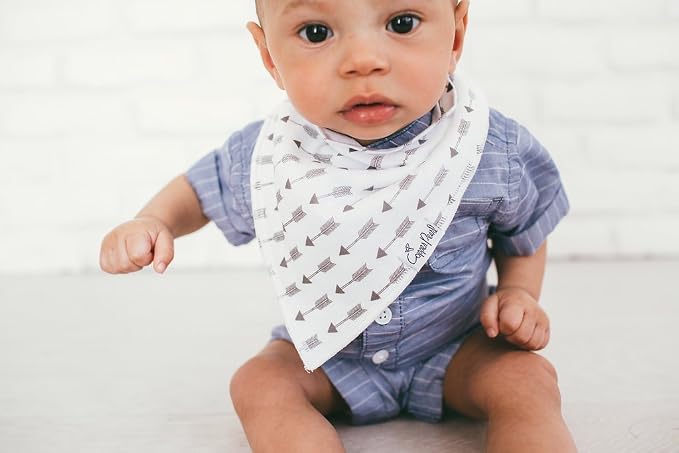Copper Pearl Baby Bandana Drool Bibs - Image 4