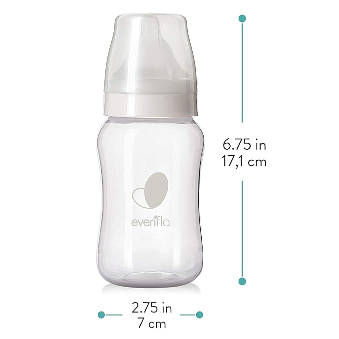 Evenflo Feeding Premium Proflo Venting Balance Plus Wide Neck Baby, Newborn and - Image 8