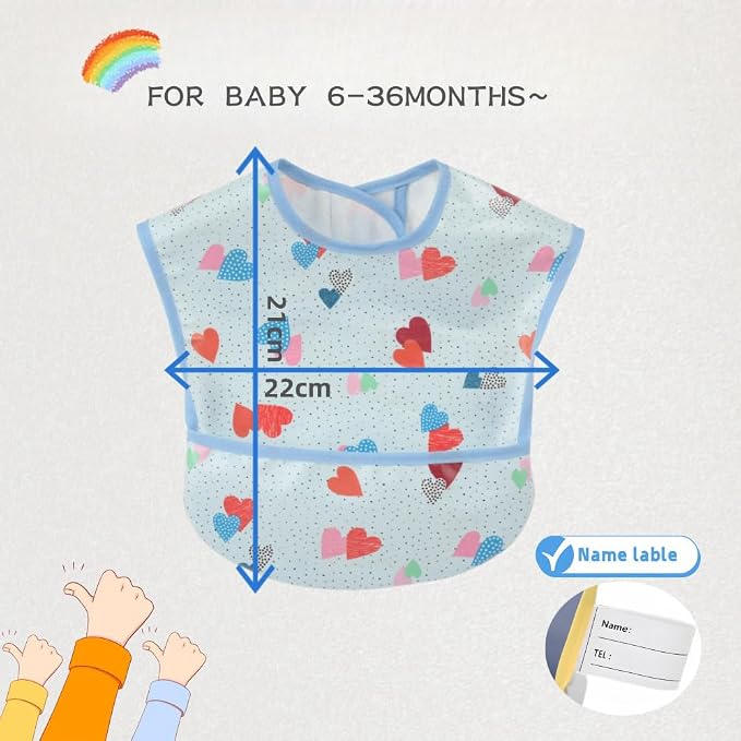Baby bibs Waterproof Toddler bib - Image 6