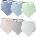 PurComfy SuperSoft Baby Bibs, Premium Bamboo Bandana Drool Bibs by PurComfy