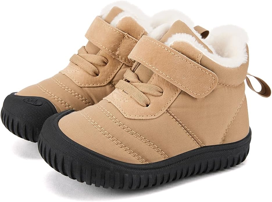 BMCiTYBM Toddler Baby Snow Boots Winter Shoes Boys Girls Cold Weather Baby Faux by BMCiTYBM