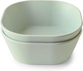 mushie Square Dinnerware Bowls for Kids | Made in Denmark by mushie