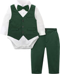 A&J DESIGN Baby Boy Suits Clothes Infant Toddler Formal Gentleman Outfits by AJDESIGN
