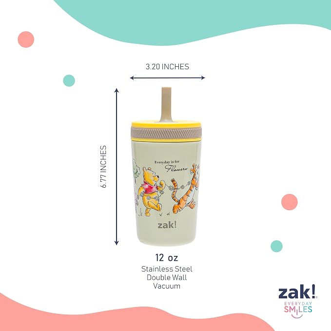 Zak Designs Disney Winnie the Pooh Kelso Toddler Cups - Image 8