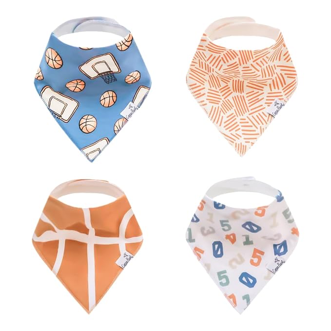 Copper Pearl Baby Bandana Drool Bibs by CopperPearl