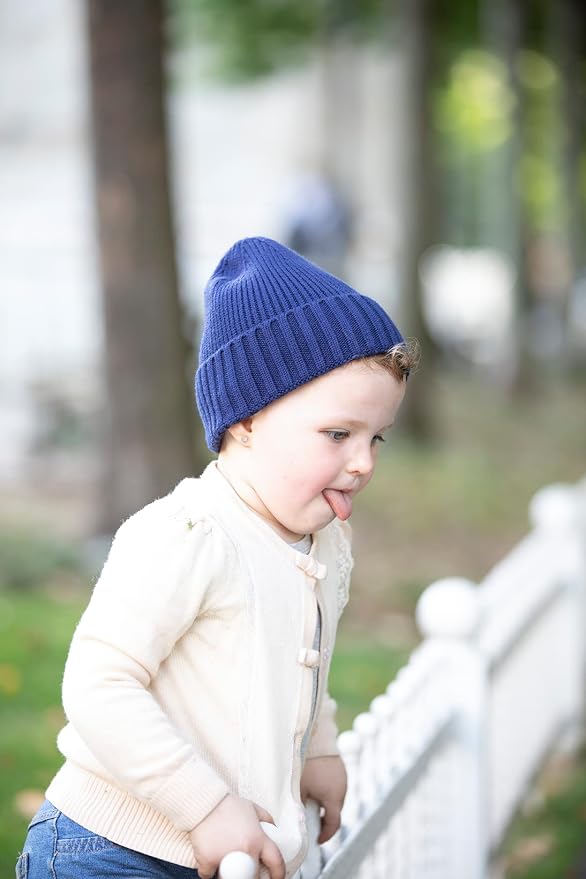 Baby Beanie Toddler Winter Hat Infant Babies Newborn Kids Beanies Knit Hats - Image 3