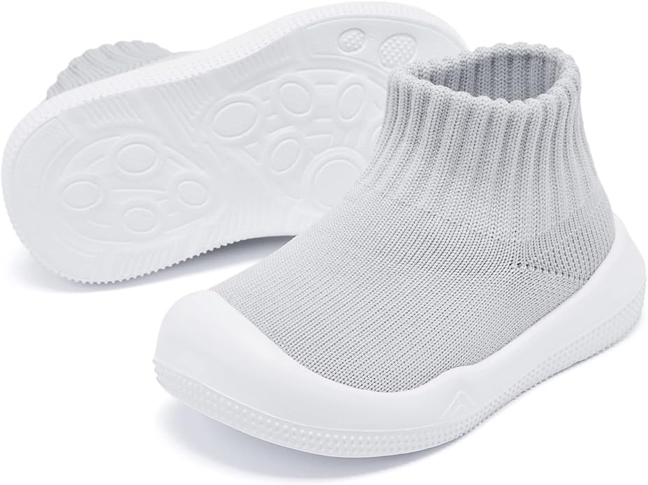 Eashi Baby Boy Girl Non-Skid Indoor Infant Walking Shoes Breathable Warm - Image 4