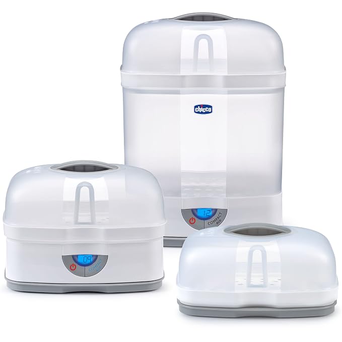 3-in-1 Modular Baby Bottle, Pump Parts, etc. Sterilizer by ChiccoUSA