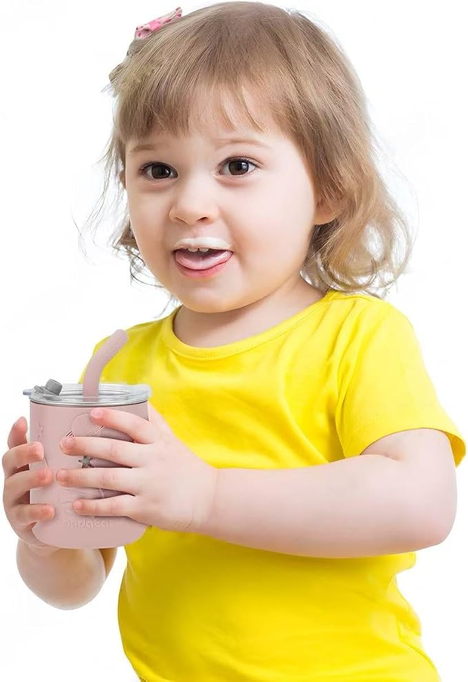 PandaEar Stainless Steel Baby Feeding Set | 2 Divided Suction Plates, 2 - Image 9