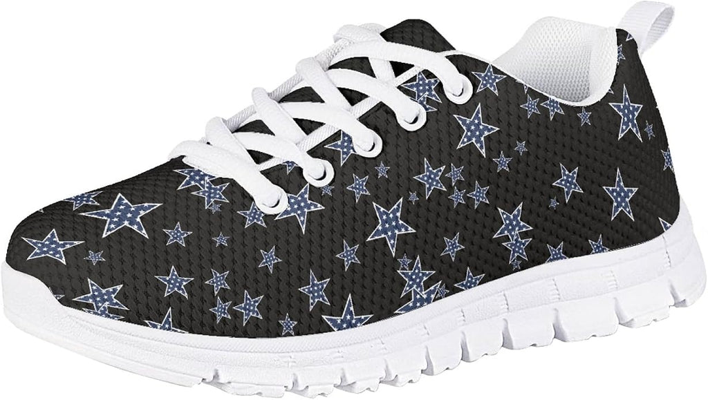 MARSVOVO First Shoes for Walking Boy Girl Athletic Lightweight Flexible Lace-up - Image 3