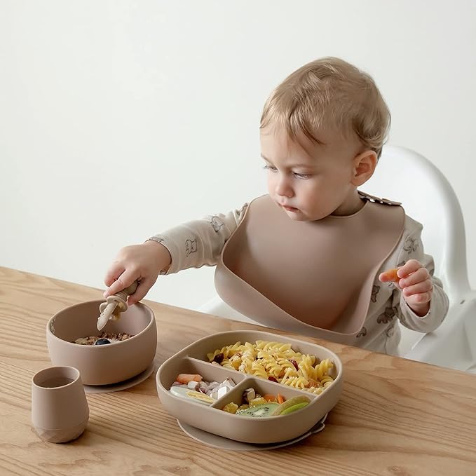 SAMiGO Silicone Baby Cups for 6-12 Months, Tiny Open Cups for Training and - Image 5