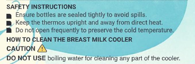 Portable Breast Milk Cooler Bottle: 30H Cooling Time, 2 x 150ml/5Oz BPA-Free - Image 10