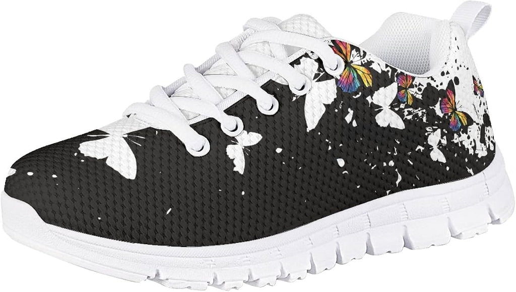 MARSVOVO First Shoes for Walking Boy Girl Athletic Lightweight Flexible Lace-up - Image 3