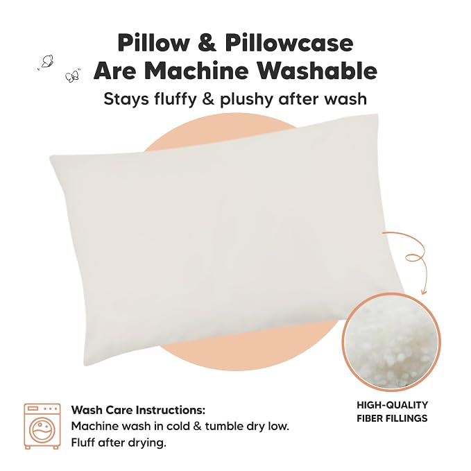 Toddler Pillow with Pillowcase - Image 4