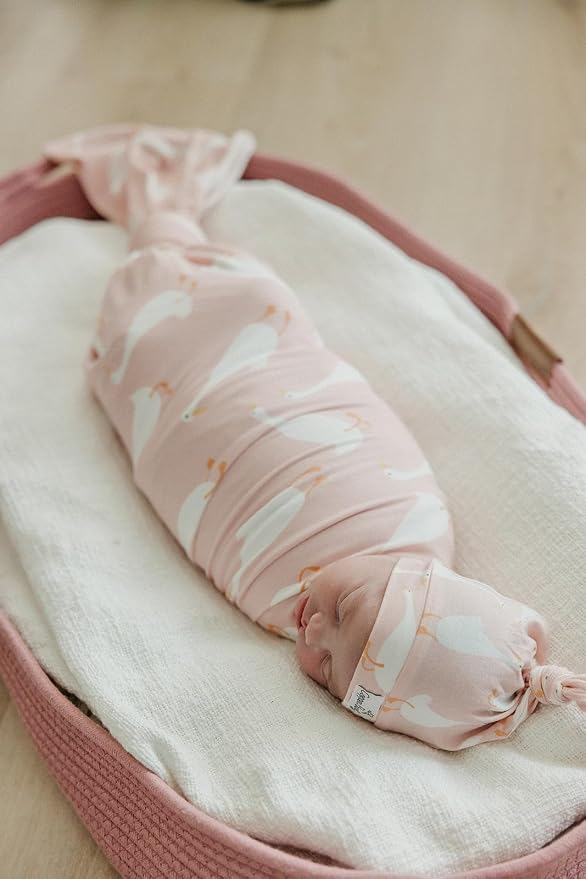 Copper Pearl Baby Swaddle Blanket - Image 8