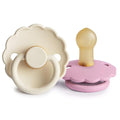 FRIGG Daisy Natural Rubber Baby Pacifier | Made in Denmark | BPA-Free 2-Pack by mushie