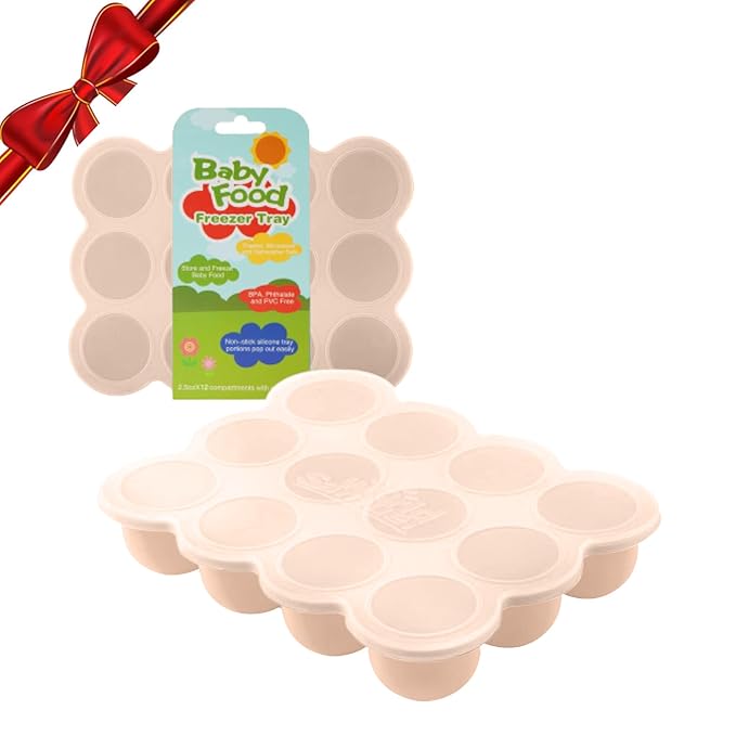 Samuelworld Baby Food Storage Container, 12 Portions x 2.5oz by Samuelworld