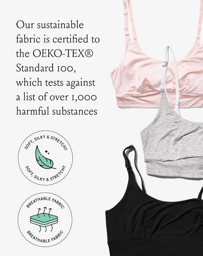 Bodily Everything Bra for Pregnancy, Nursing & Breastfeeding, Maternity & Sleep - Image 5