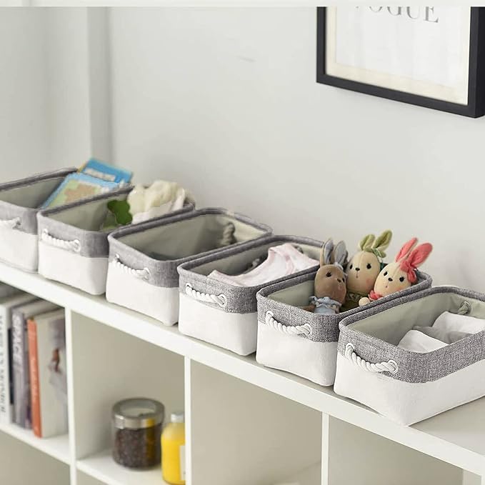 Storage Bins - Storage Baskets for Shelves Storage Cubes - Image 5