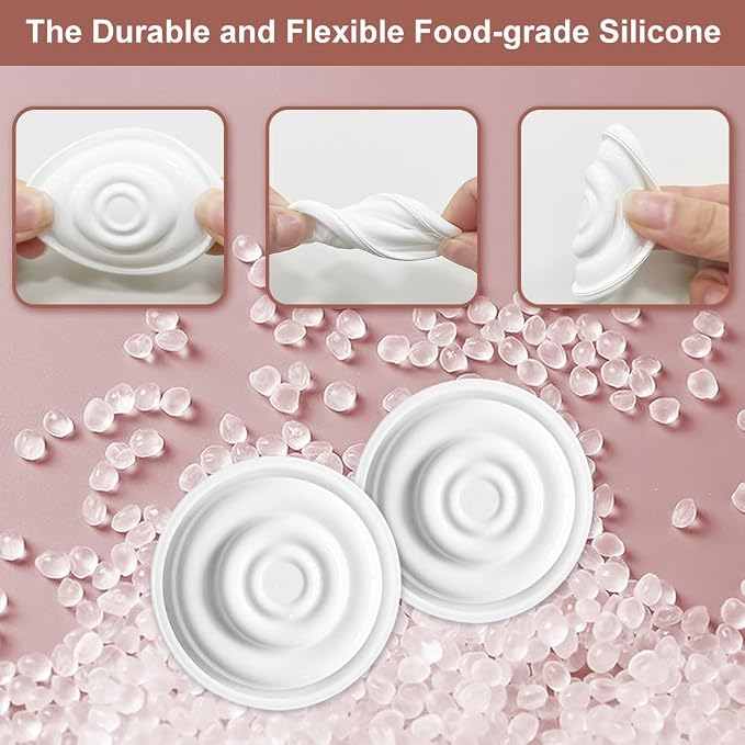 4pcs Silicone Membrane Breast Pump Replacement Parts - Image 5