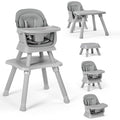 Baby High Chair, 8 in 1 Convertible Highchairs by TODEFULL