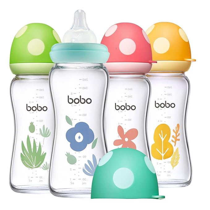 YOHKOH Natural Glass Baby Bottle by Home