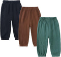 MYGBCPJS Baby Boys Girls Cotton Linen Trousers Kids Casual Ankle Pants Loose by MYGBCPJS