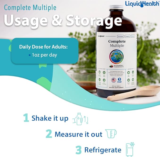 LIQUIDHEALTH Complete Multiple & Prenatal/Postnatal Multiple Liquid Vitamin - Image 4