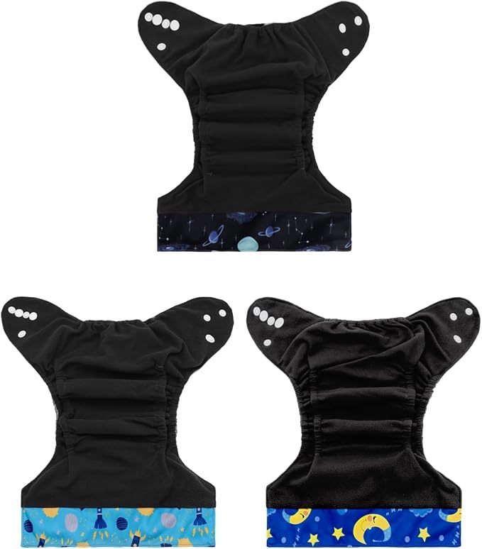 babygoal Reusable Charcoal Cloth Diapers - Image 3