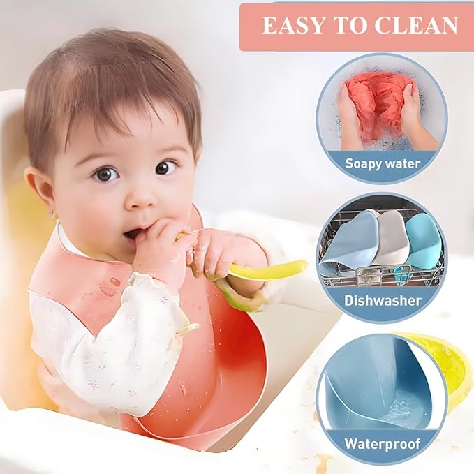 Silicone Baby Feeding Set, Miicasa Baby Led Weaning Supplies Kit - Image 2