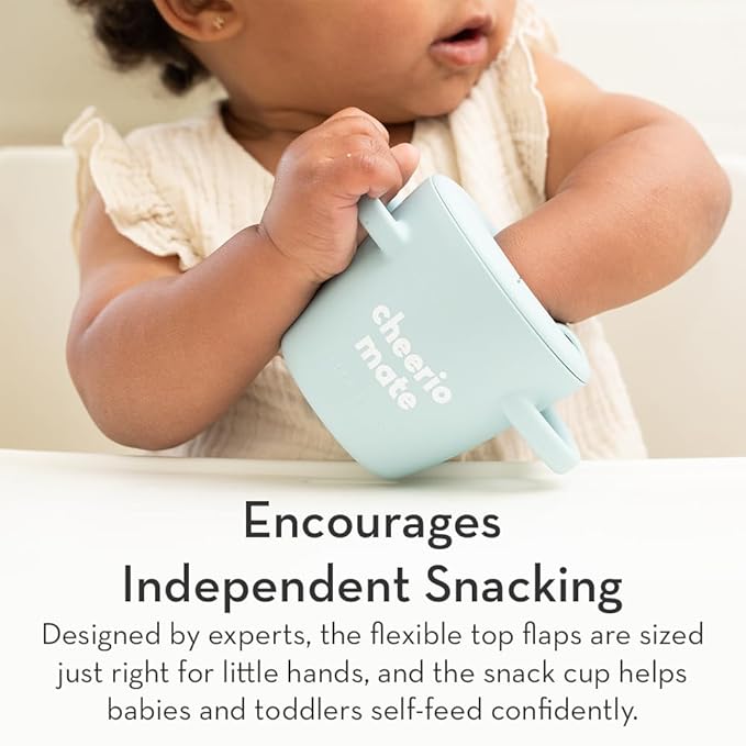 Snack Cups for Toddlers by Bella Tunno, Silicone Spill Proof Food Container - Image 3