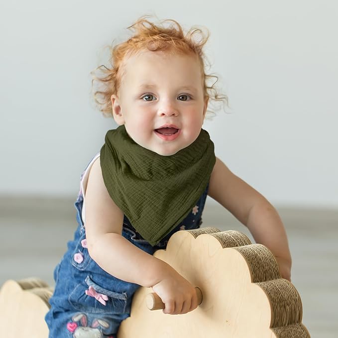 Muslin Receiving Blankets, Neutral Blanket Swaddling - Image 4
