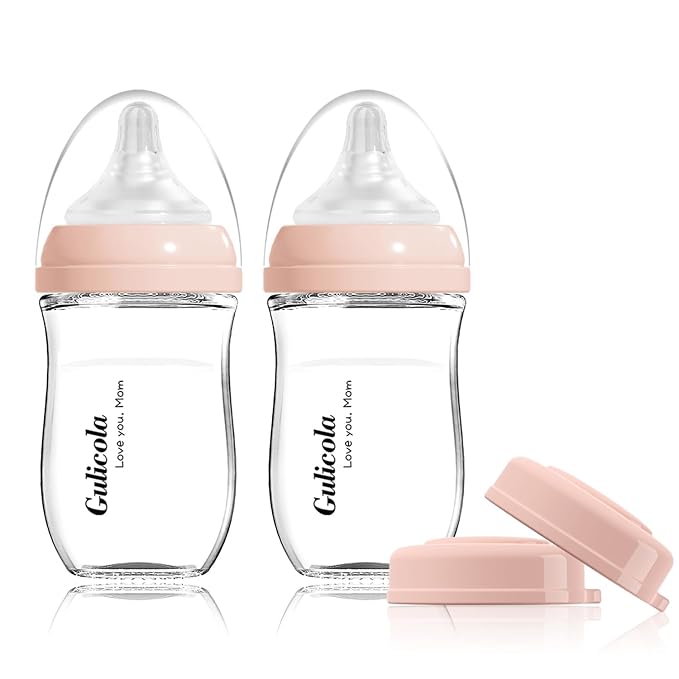 Gulicola Natural Glass Baby Bottle by GulicolaBaby