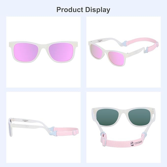 COCOSAND Flexible Baby Sunglasses - Image 6