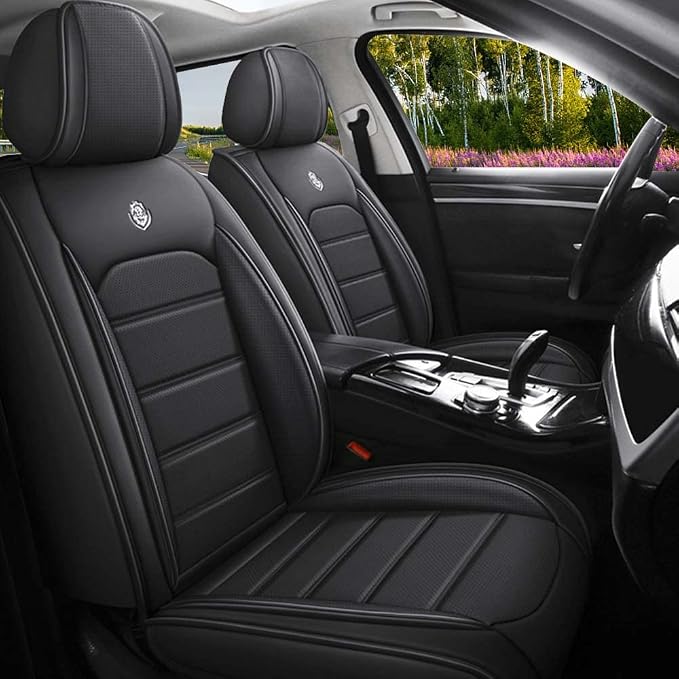 Leather Seat Cover for Ford Edge 2010-2026, Waterproof Soft Seat Covers by LEYPOCO
