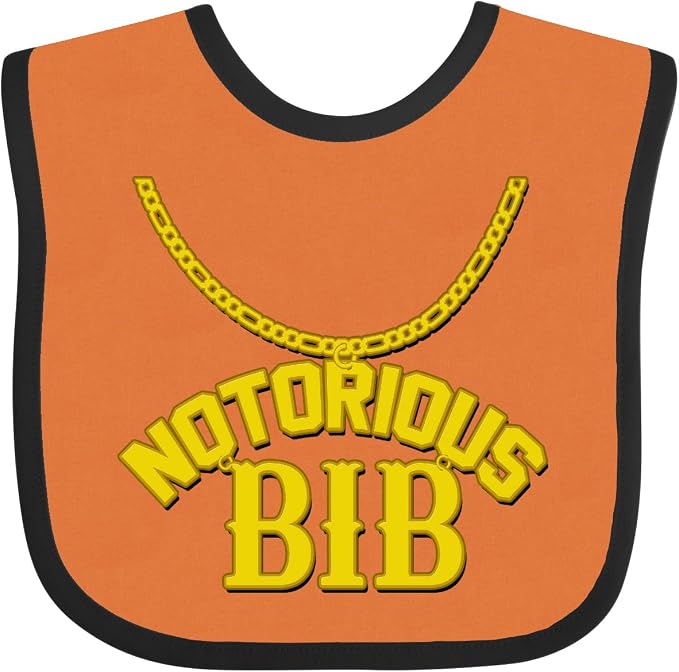 inktastic Notorious Bib Baby Bib by Inktastic