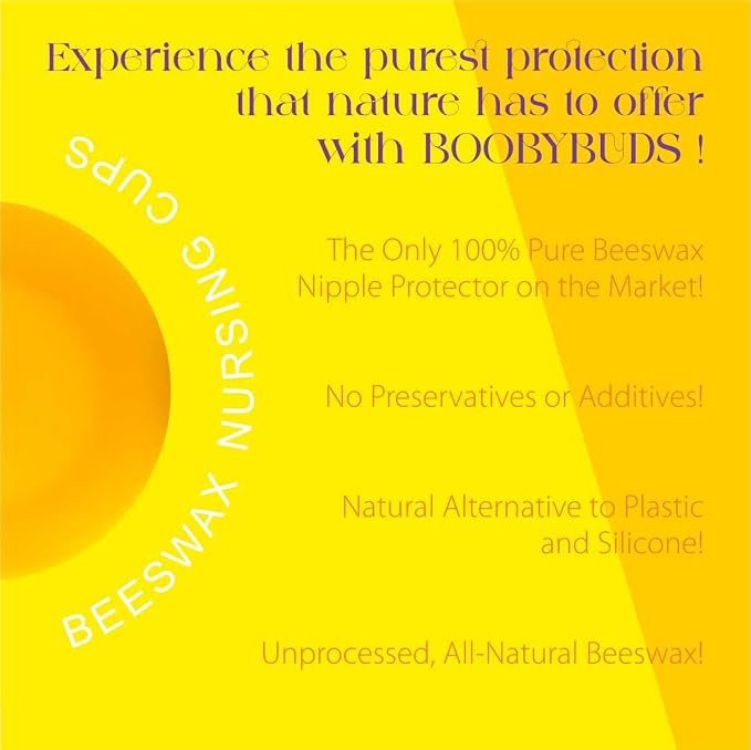 Natural Beeswax Nipple Shields – Beeswax Nursing Cups - Image 6