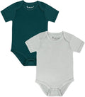 Jimonda Baby Bodysuits Rayon from Bamboo Short Sleeve Baby Boys Girls Rompers by JimondaBaby