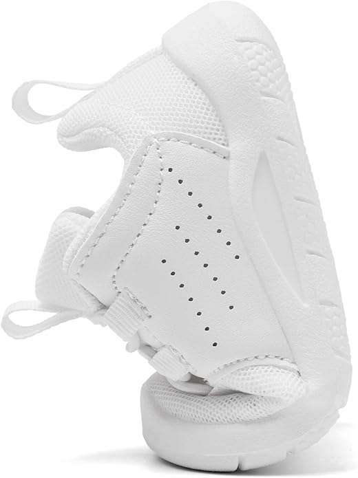 MORENDL Toddler Slip On Sneakers Baby Walking Shoes Non-Slip Breathable Unisex - Image 5